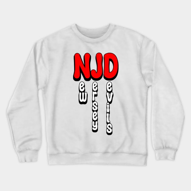 New jersey deviks team Crewneck Sweatshirt by Cahya. Id